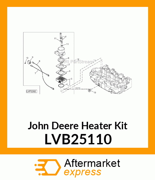 AIR INTAKE HEATER KIT LVB25110