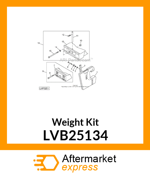 Weight Kit LVB25134