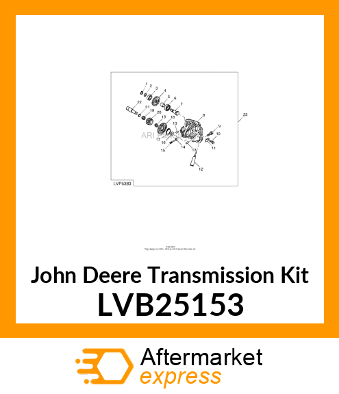 KIT, CREEPER, STANDARD SPEED LVB25153