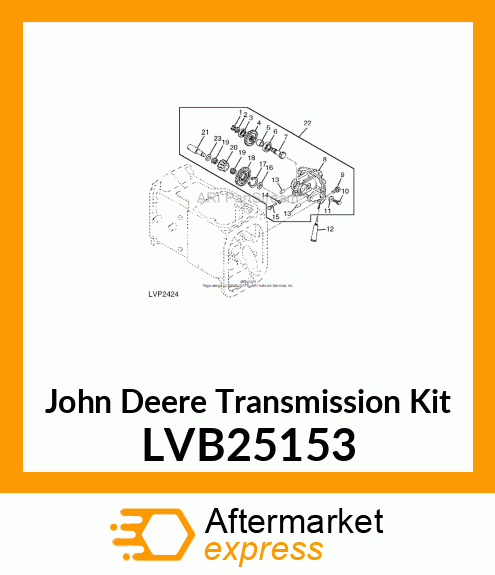 KIT, CREEPER, STANDARD SPEED LVB25153