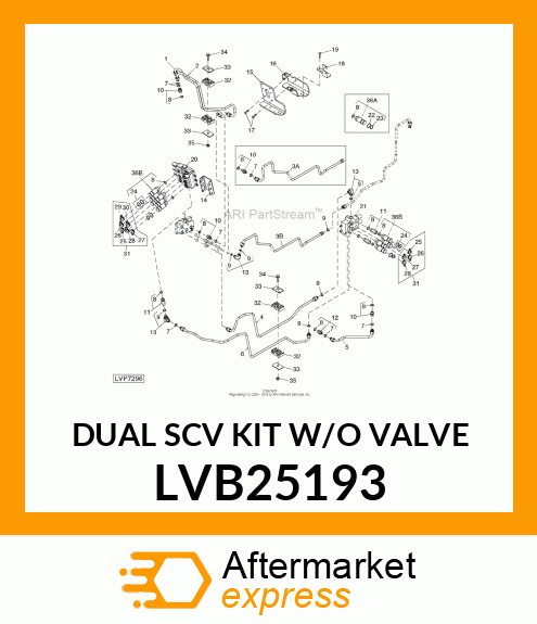 DUAL SCV KIT W/O VALVE LVB25193