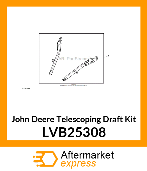 KIT, TELESCOPING DRAFT ,42 LVB25308