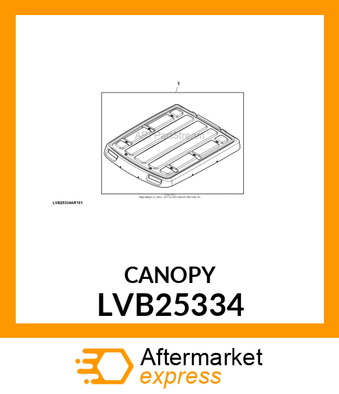 KIT, CANOPY LVB25334