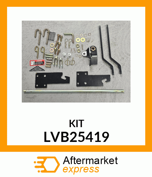 MOUNTING PARTS, MOWER, ATTACHING PA LVB25419