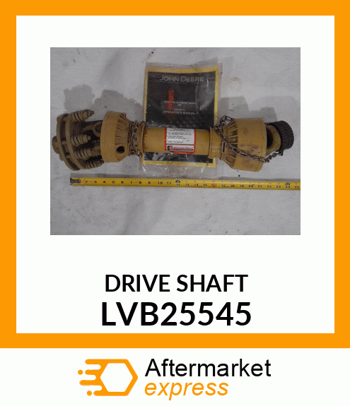 KIT, DRIVESHAFT, 647 TILLER X400/50 LVB25545