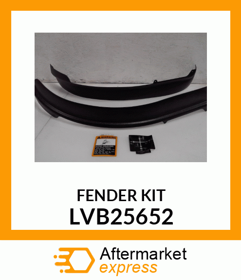 KIT, REAR FENDER EXTENSION 2X20 LVB25652