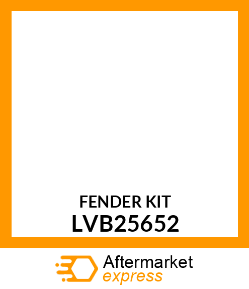 KIT, REAR FENDER EXTENSION 2X20 LVB25652