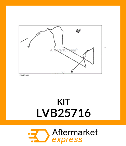 KIT, FOR EH HITCH, RH FENDER SWITC LVB25716