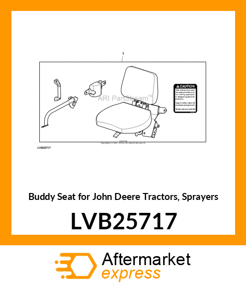 KIT, INSTRUCTIONAL SEAT KIT LVB25717