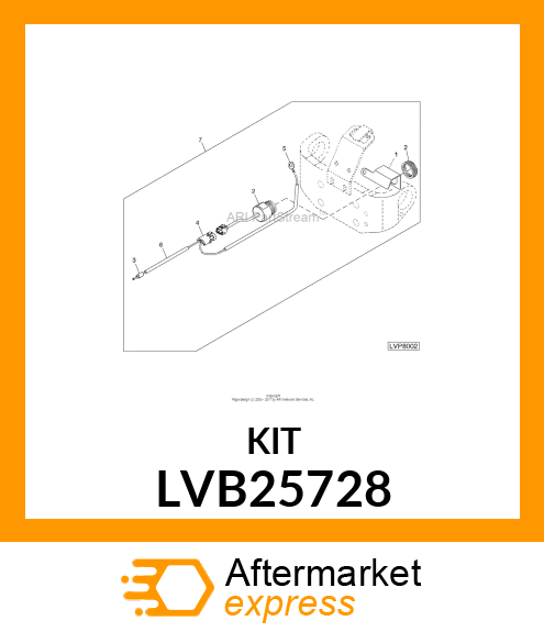 KIT, BACK UP ALARM LVB25728