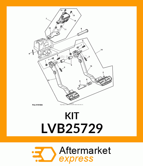 KIT, BRAKE LIGHT LVB25729