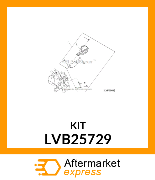 KIT, BRAKE LIGHT LVB25729