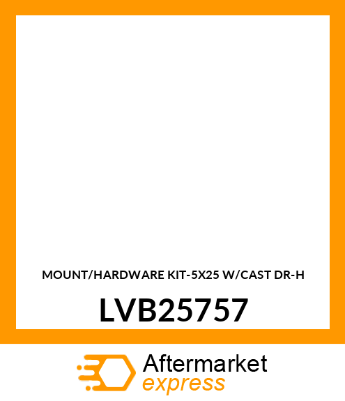 MOUNT/HARDWARE KIT LVB25757