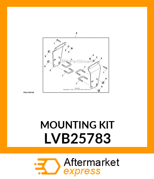 KIT, CANOPY MOUNTING KIT (OOS) LVB25783