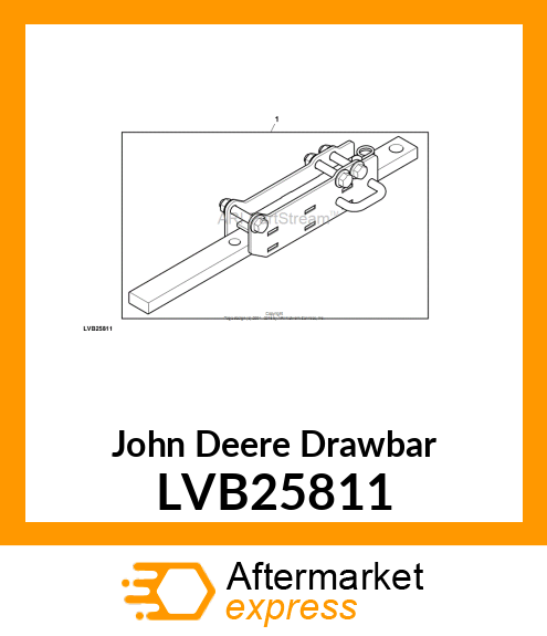 3032E/38E DRAWBAR KIT (DOM) LVB25811