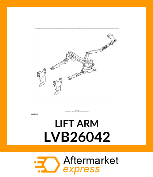 Lift Arm LVB26042