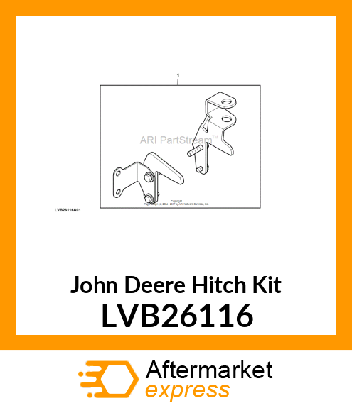 HITCH KIT, LOADER COMPATIBILITY KIT LVB26116