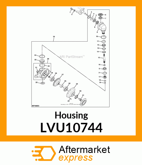 Housing LVU10744