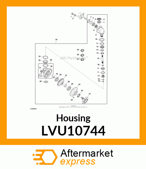 Housing LVU10744