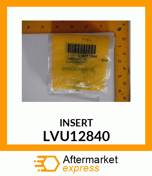 INSERT, FRONT GRILLE LVU12840