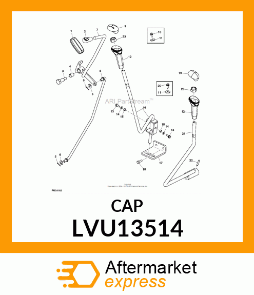 CAP,GENERIC SHIFT LVU13514