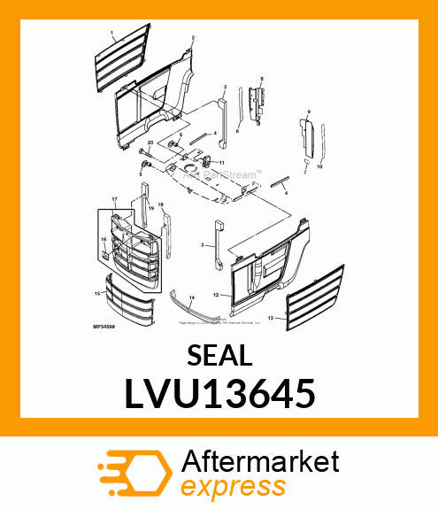 AIRDAM SEAL LVU13645