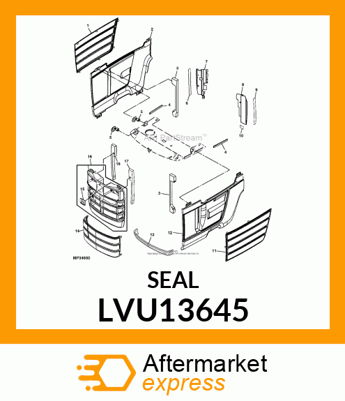 AIRDAM SEAL LVU13645