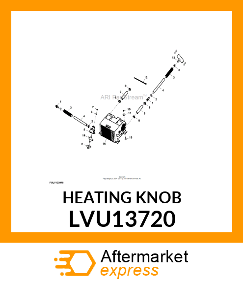 HEATING KNOB LVU13720