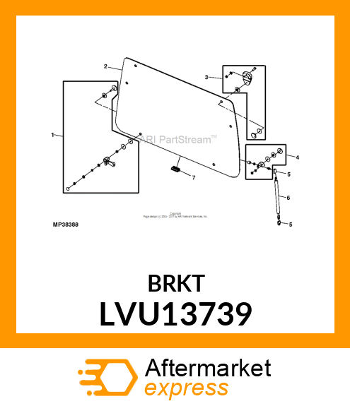 BRACKET LVU13739