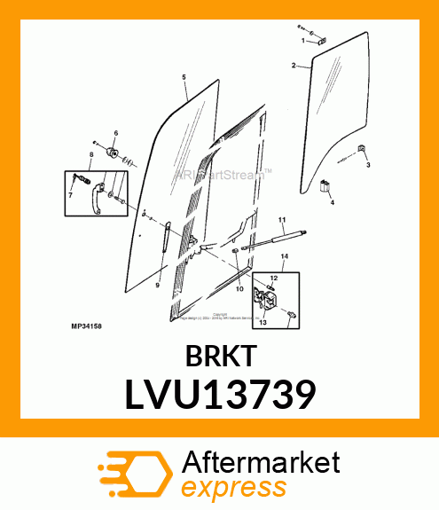 BRACKET LVU13739