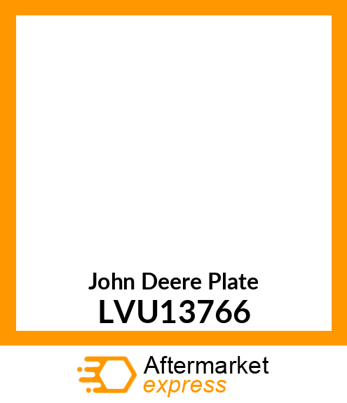 PLATE, SERVICE ACCESS LVU13766