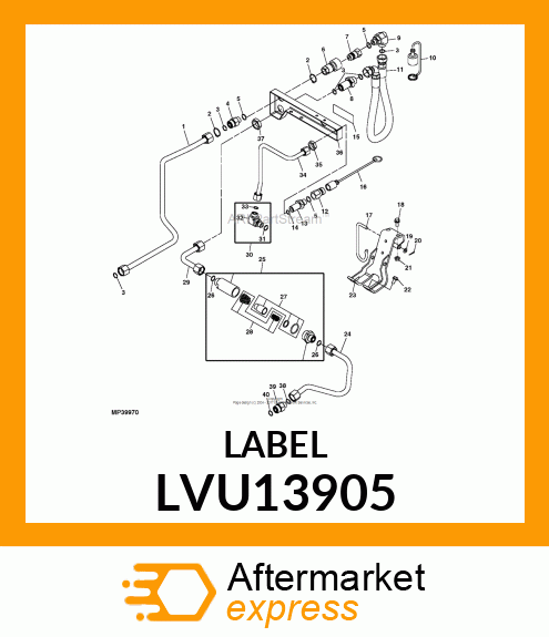 DECAL, POWER BEYOND KIT LVU13905