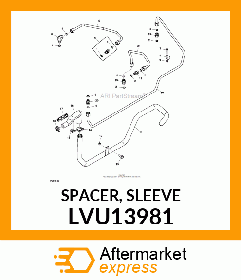 SPACER, SLEEVE LVU13981