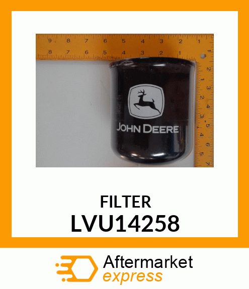 FILTER, SPIN ON CARTRIDGE LVU14258