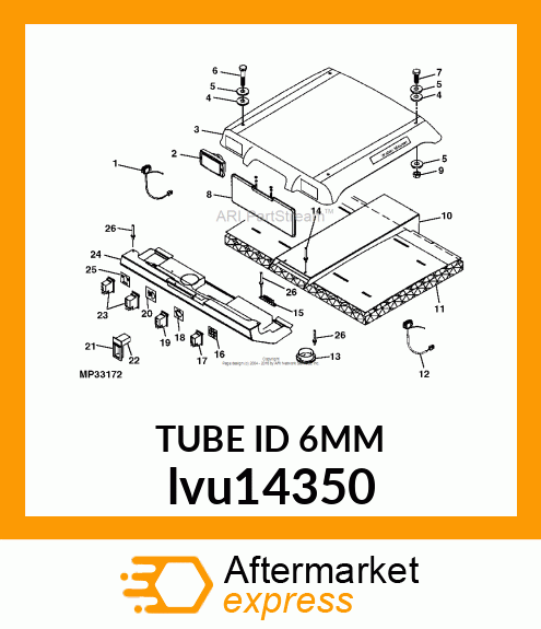 TUBE ID 6MM lvu14350