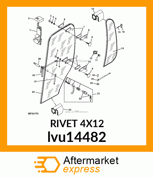 RIVET 4X12 lvu14482