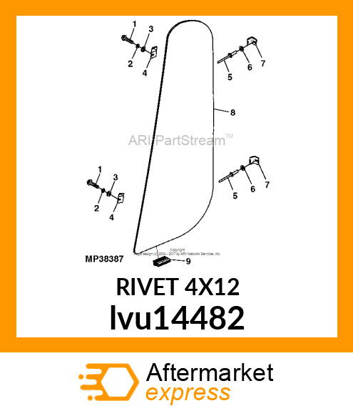 RIVET 4X12 lvu14482