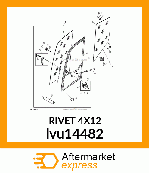 RIVET 4X12 lvu14482