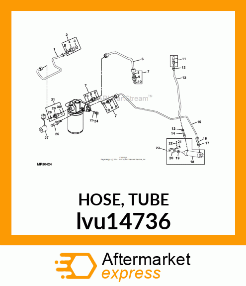 HOSE, TUBE lvu14736