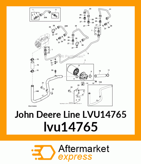 TUBE, SUCTION 41 lvu14765