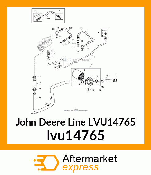 TUBE, SUCTION 41 lvu14765