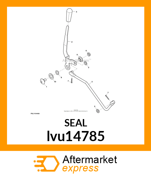 SLEEVE, BUSHING, FLANGED lvu14785