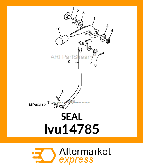 SLEEVE, BUSHING, FLANGED lvu14785