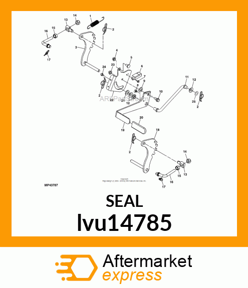 SLEEVE, BUSHING, FLANGED lvu14785