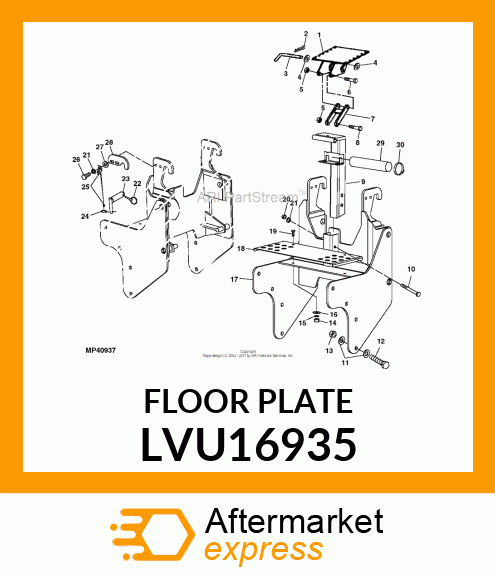 FLOOR PLATE LVU16935