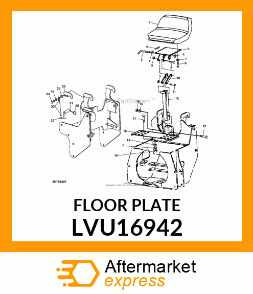 FLOOR PLATE LVU16942