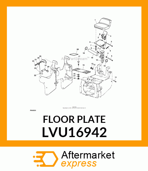 FLOOR PLATE LVU16942