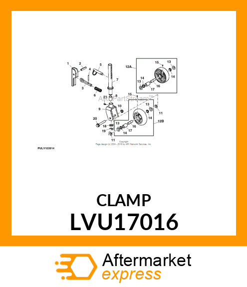 HANDLE, HANDLE, CAM LOCK LVU17016