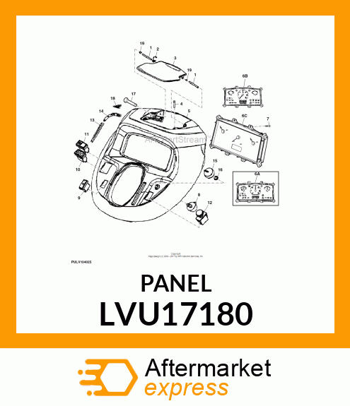 BEZEL, IP 31 LVU17180