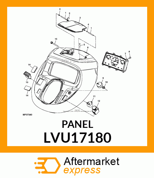 BEZEL, IP 31 LVU17180